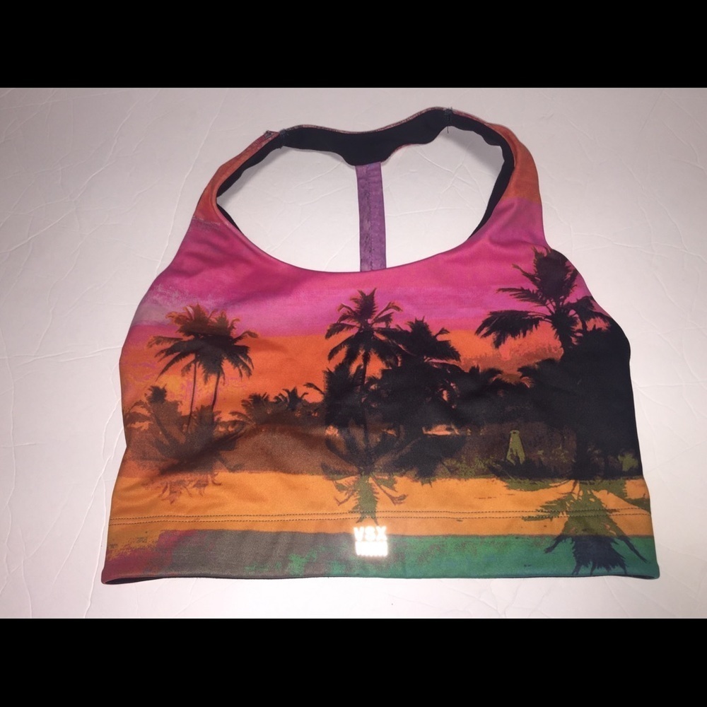 Victoria's Secret VSX Hawaiian Sport Bra size S